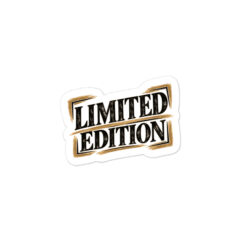 Limited Edition - Vinyl Stickers